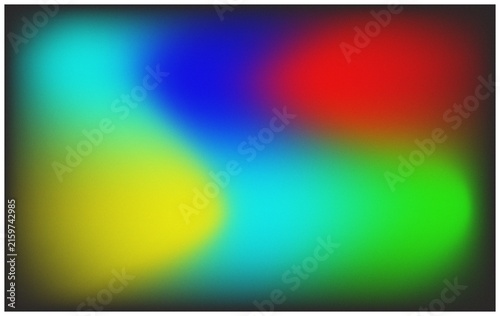 Photography Abstract grainy gradient background with glowing color orbs abstract background