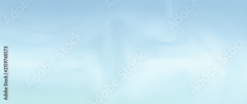 Abstract Light Blue Silk Fabric Background with Soft Wave Folds and Fine Grain Texture