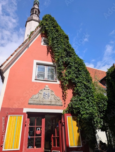 The old house in Tallin, Estonia 