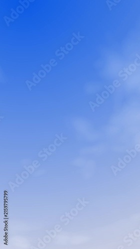 Vertical Sky Clouds Background Loop