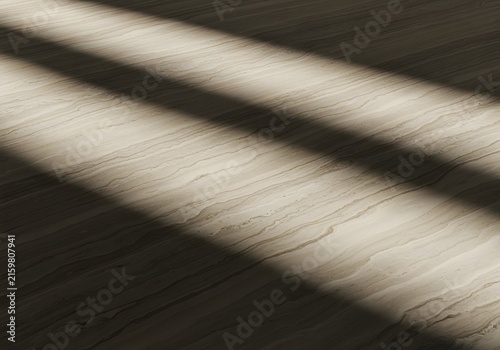Sunlight Streaks Across Textured Wooden Floor Surface.