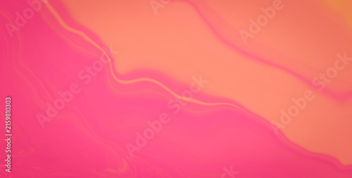 Contemporary Decorative Art with Blur Ink Gradation