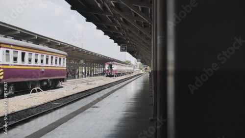 Empty Train Station