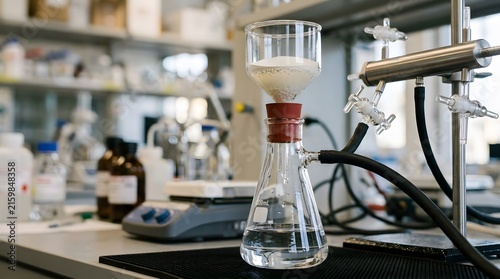 precision laboratory filtration and sample separation workstation for pharmaceutical research chemical processing quality control and advanced analytical applications
