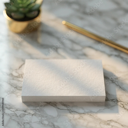 Realistic Business Card Mockup Professional Branding Stationery Presentation Template