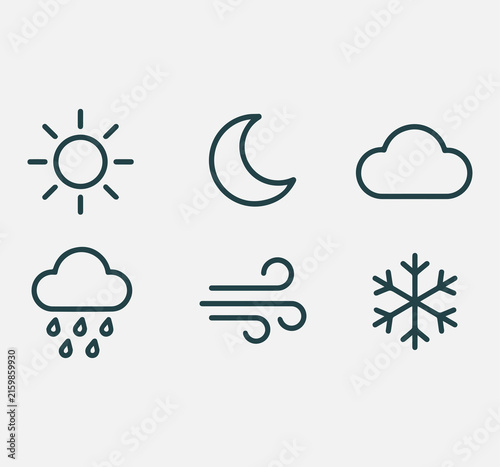 weather icons set