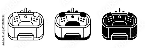 Hot Tub Icons, Spa Vector Set, Jacuzzi Outline Graphics for Relaxation and Wellness