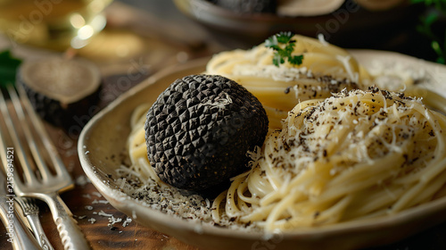 French Luxury Black Truffle | Fine Dining Commercial Food Poster