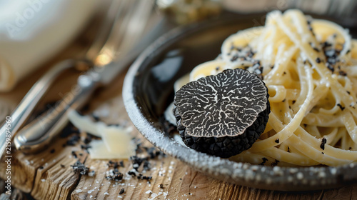 French Luxury Black Truffle | Fine Dining Commercial Food Poster