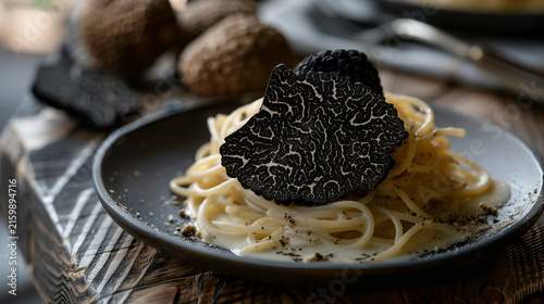 French Luxury Black Truffle | Fine Dining Commercial Food Poster