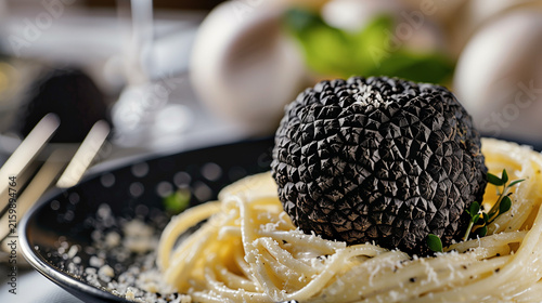 French Luxury Black Truffle | Fine Dining Commercial Food Poster