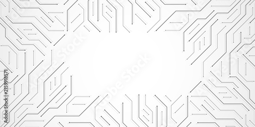 Digital tech motherboard texture design. Creative idea banner concept for internet technology. Software coding. Engineering concept for poster, cover, banner, header, web, presentation template
