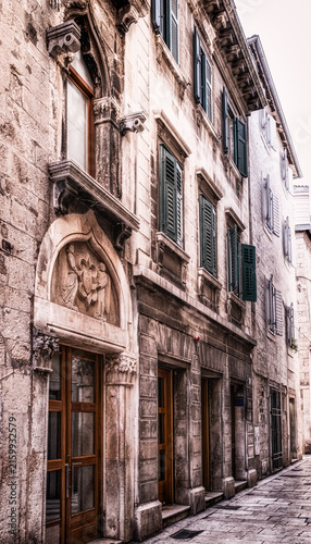Diocletian Palace Old Town In Split, Croatia