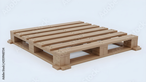 High Quality Wooden Shipping Pallet for Industrial Logistics and Warehouse Storage Solutions