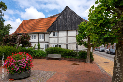 Tonder/Tondern, dänische Kleinstadt Syddanmark, Altstadtszene