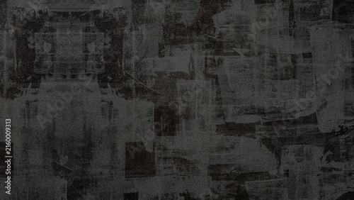 Dark black anthracite abstract grunge grainy grain noisy noise canvas brush p...
