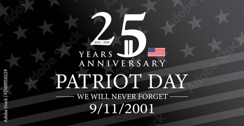 Patriot Day 2026 9/11 25 Years Anniversary 