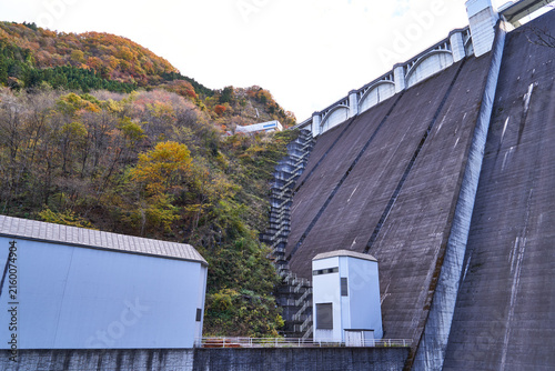 Obraz na płótnie 埼玉県秩父 浦山ダム