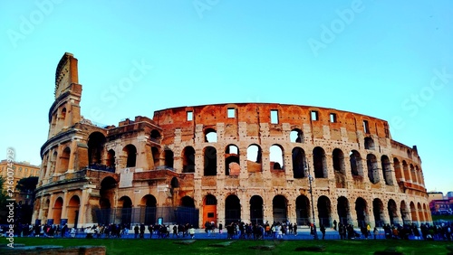 Foto colosseum in rome italy