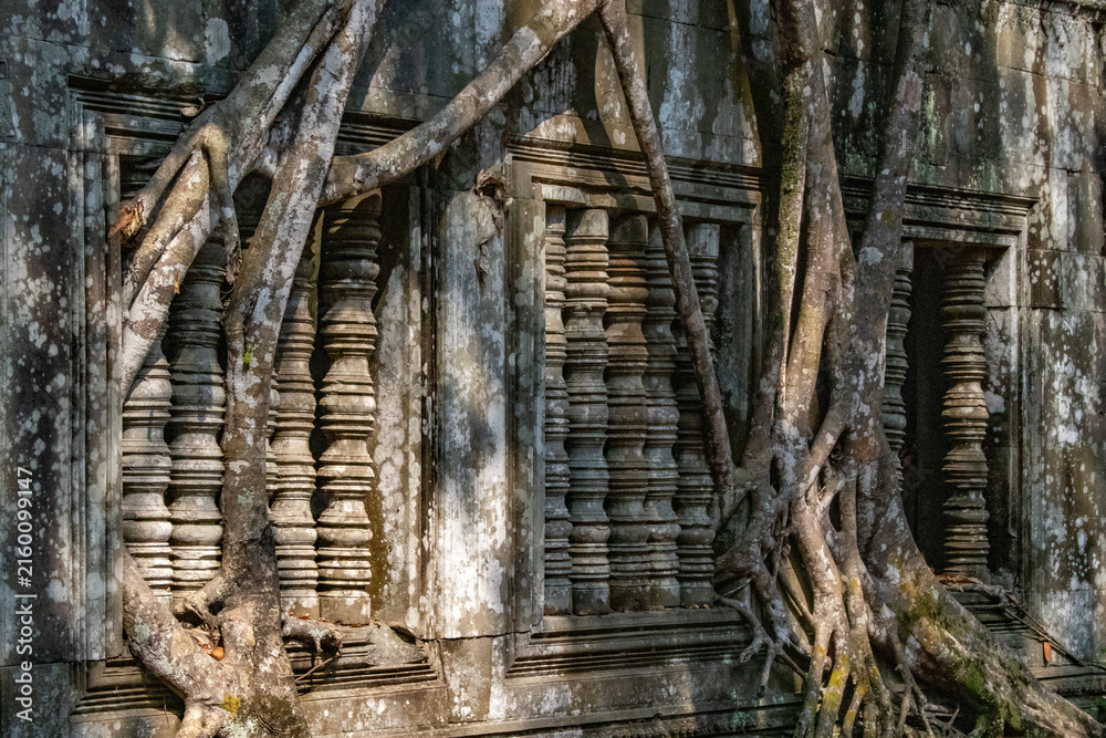 Obraz premium ruines du temple de Beng Mealea dans le complexe d'Angkor à Siem Reap au Cambodge