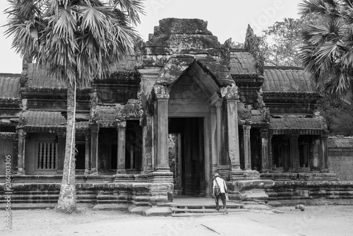 Fotografie temple d'angkor vat, siem reap cambodge