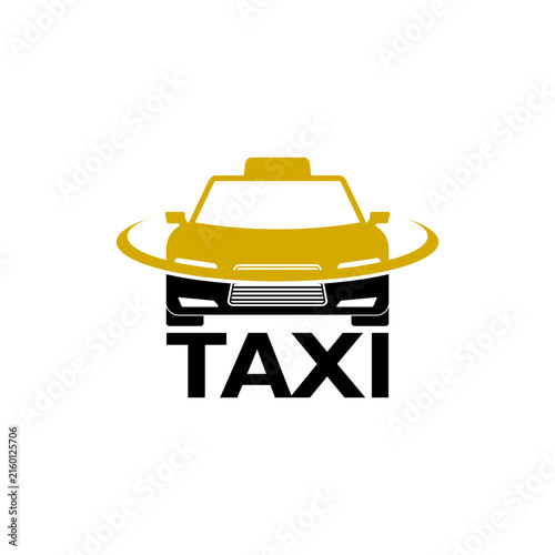 Car, Taxi service sign icon isolated on white background