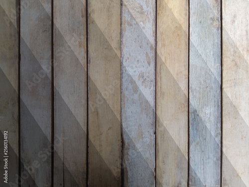 Top view wooden table dark white grey color texture background design blank for text. graphic design or stock photo, illustration, advertise product, gradient wall