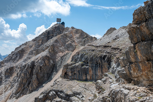 Piz Boe is a peak in the Dolomites in northern Italy. The highest peak in the Sella massif.