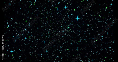 Professional abstract video background concept with smooth dynamic motion and glowing light