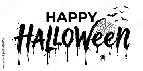 A spooky and delightful halloween celebration with bats spiders and a creepy web
