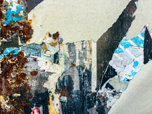 Canvas Print Grungy section of wall ideal for backgrounds