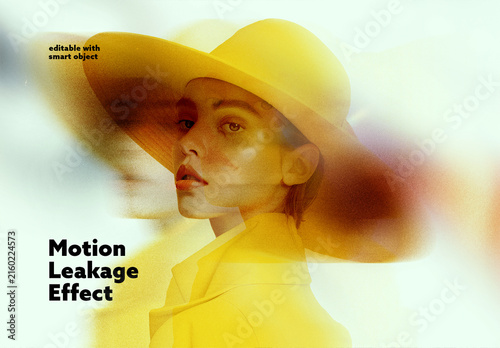 Motion Leakage Photo Effect