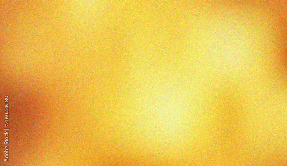 Fototapeta premium Abstract golden yellow gradient design with a soft grainy texture for artistic modern creative projects