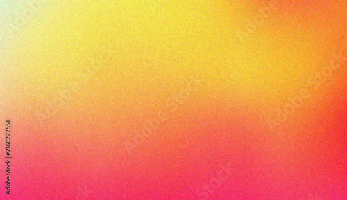 Принти на полотні Abstract smooth vibrant color gradient featuring soft yellow and orange tones fo