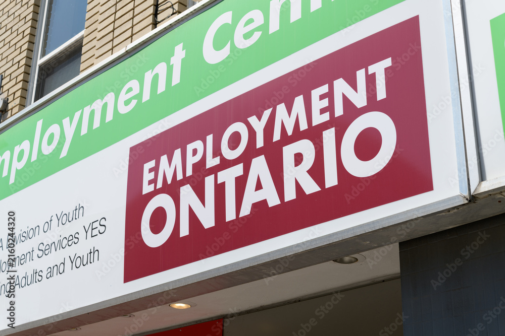 Fototapeta premium Employment Centre in Toronto