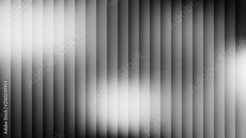 Fotografie Abstract grayscale vertical columns with scattered light glow across north america sky