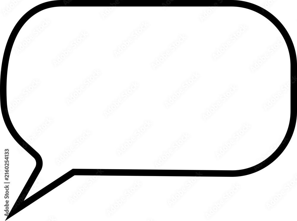 Fototapeta premium Speech bubble icon . Cloud speech bubbles collection. Talk bubbles. Vector messages templates silhouette, thought clouds, for design purposes. Highlighter marker frame. elements designs doodles,