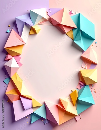 colorful origaal paper origaal background with copy space