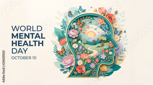 Raising awareness for world mental health day prioritizing psychological well being and support for all