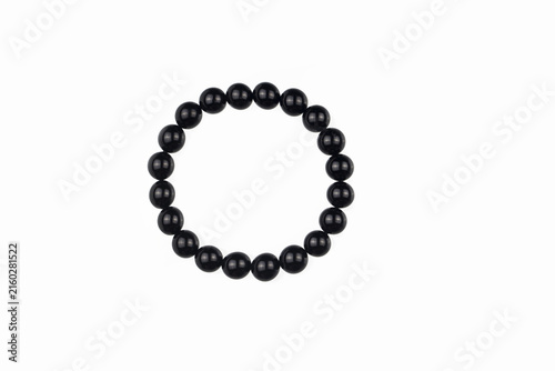 pearl necklace isolated on white