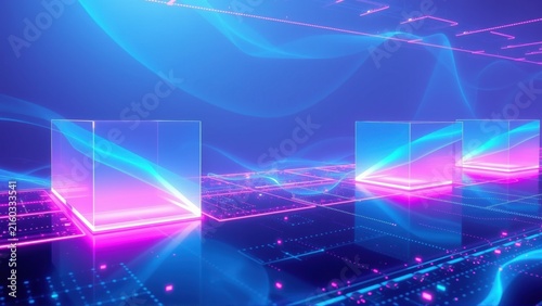 Abstract digital landscape....