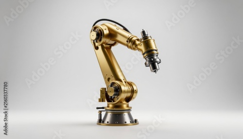 Industrial robotic arm component showcasing precision engineering and advanced technology in automation