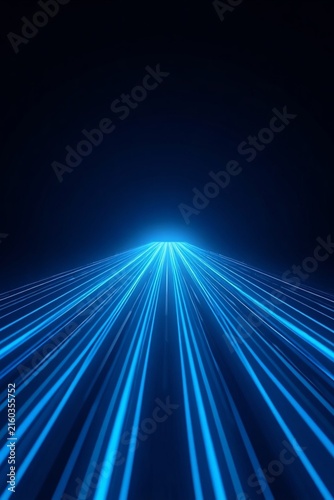 abstract blue background with rays