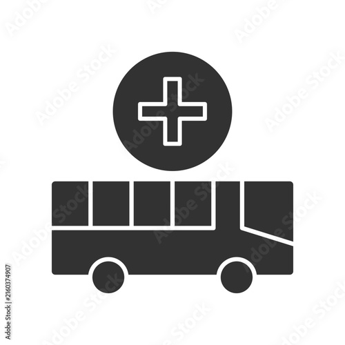 Medical Bus Icon