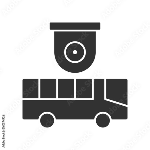 Bus CCTV Camera Icon