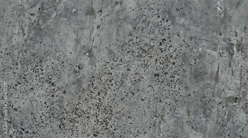 Gritty asphalt stone surface for architectural design, smooth cement floor background, industrial grey concrete background texture, and top view