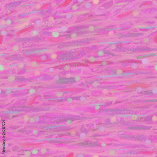 Pink hand‑drawn textured seamless pattern