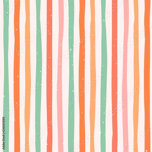 Vertical brushstrokes stripes seamless pattern for autumn and thanksgiving wallpapers, scrapbooking, stationery, backgrounds, wrapping papers, textile prints, kitchen and table decor. EPS 10