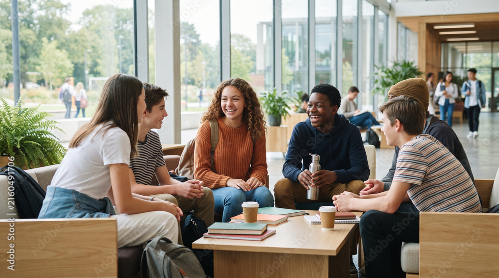 Obraz premium college students