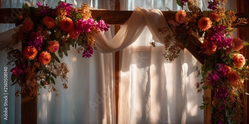 Design and decor for a wedding send-off celebration